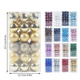 36PCS Christmas Tree Decorations,Bulk Christmas Tree Decorations