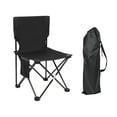 thumbnail image 2 of koolsoo Camping Folding Chair Foldable Outdoor Furniture for Lawn Sports Meet Picnic Black, 2 of 8
