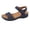 Navy, variant on Women's Flat Sandals Comfortable Dressy Arch Support Shoes Orthopedic Open Toe Summer Walking Women Sandals