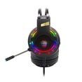 thumbnail image 2 of 7.1 Channel Wired Headphone LED Glowing Adjustable Gaming Headset USB Earphone with Microphone Box Package, 2 of 8