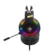 thumbnail image 2 of Auriculares con cable de 7.1 canales LED Auriculares ajustables brillantes para juegos Auriculares USB con paquete de bolsa de micrófono Kearding EL5070-02, 2 of 2