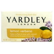 Yardley London Moisturizing Bar, Lemon Verbena With Shea Butter 4.25 oz