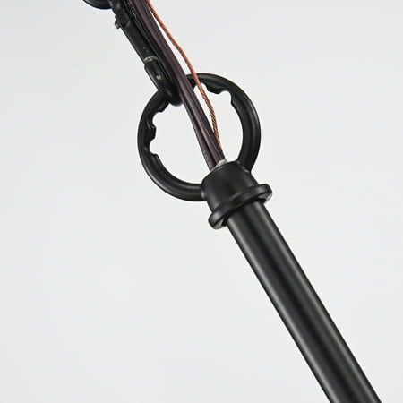 

Edvivi Lighting Matte Black and Brushed Nickel 4-Light Geometric Cage Lantern Chandelier