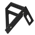 thumbnail image 2 of Carpenter Square Woodworking Square Protractor Aluminum Miter Triangle Ruler Multi Angle 45/90 Degree Layout Measuring Ruler ,Long Lasting, 2 of 6