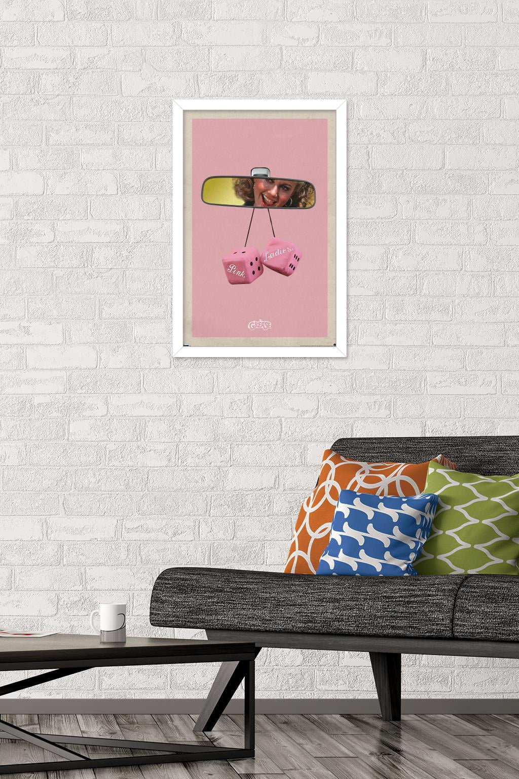Grease - Dice Wall Poster, 14.725" x 22.375", Framed