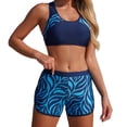 thumbnail image 2 of Traje de baño de 2 piezas para mujer, trajes de baño para mujer, bikini de dos piezas con espalda descubierta y vendaje, conjunto de ropa de playa para mujer, 2 of 6