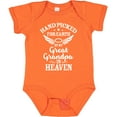 thumbnail image 3 of Inktastic Handpicked for Earth by My Great Grandpa in Heaven Boys or Girls Baby Bodysuit, 3 of 5