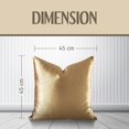 thumbnail image 4 of Housse de Coussin en Velours Doré - Taille et Ajustement Parfaits, 4 of 7