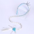 thumbnail image 3 of Seitruly Diadema trenzada para niños, tocado de vestir interesante, adorno de vestido Adorable para niñas, peluca de fiesta, diadema, accesorio de ropa Cuidado del cabello Tipo 1 Seitruly CE008264-01, 3 of 6