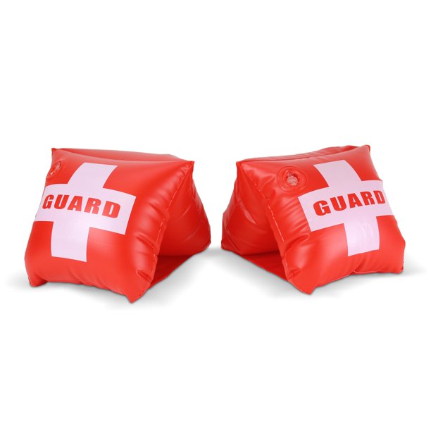 GoFloats Lifeguard Adult Water Wing Floaties Own The Pool (Novelty