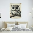 thumbnail image 5 of ZFLMY Owl Baby Branch Tapestry Wall Art Home Decor 100% Polyester 30*40in, 5 of 5