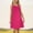 Hot Pink, variant on Phcqqok Fourth of July Red Dress for Girls 12-14 Teen Girl's Beach Swim Cover up Summer Sleeveless Tank Dresses
