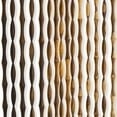 thumbnail image 3 of Contemporary 3 Panel Wooden Screen with Arched Pillar Design, Brown- Saltoro Sherpi, 3 of 5