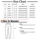 thumbnail image 3 of Pantalones de Mujer Casual, Impresión Elástica Suelta Pantalones de Pierna Ancha Recta con Bolsillo Hecho de Poliéster Suave para Toda la Temporada, Pantalones de Pierna Ancha de las Mujeres, 3 of 4