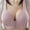 Watermelon Red, variant on Generic Women's Front Snap Bras Post-Surgery Wireless Bra, Padded Soft Bra for Mom Grandma Gift Everyday Sleep Underwear