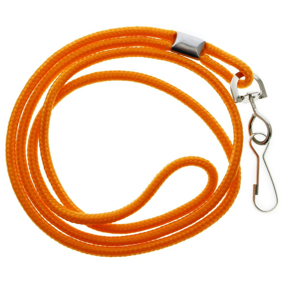 Game Call Lanyards w/ Heavy Duty Cord & Secure Metal Swivel J Hook, 100