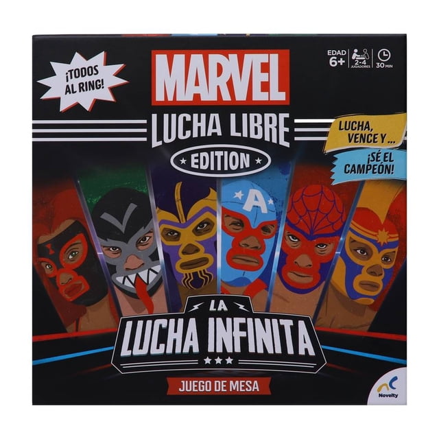 Juego de Mesa Novelty Marvel Lucha Libre