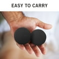 thumbnail image 7 of (2 pack) Microdry Dual-Ball Massage Roller for Deep Tissue Relief, Black, 7 of 7