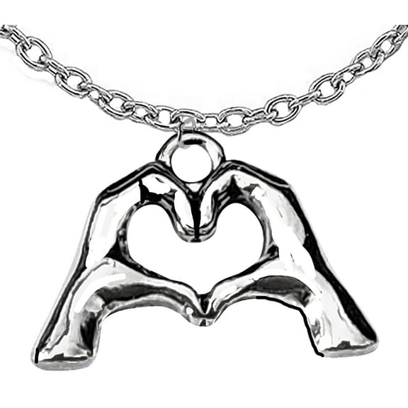 Fingers And Hands Make A Heart