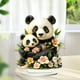 thumbnail image 4 of Adorno de panda para el Día de la Madre, acrílico 2D, para decoración de escritorio del hogar, 4 of 5