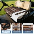 thumbnail image 4 of 51" x 31" Golf Cart Bench Seat Towel Cover, Universal Fit for Most Front Seats Including EZGO, Club Car, Yamaha, and Icon, 4 of 8
