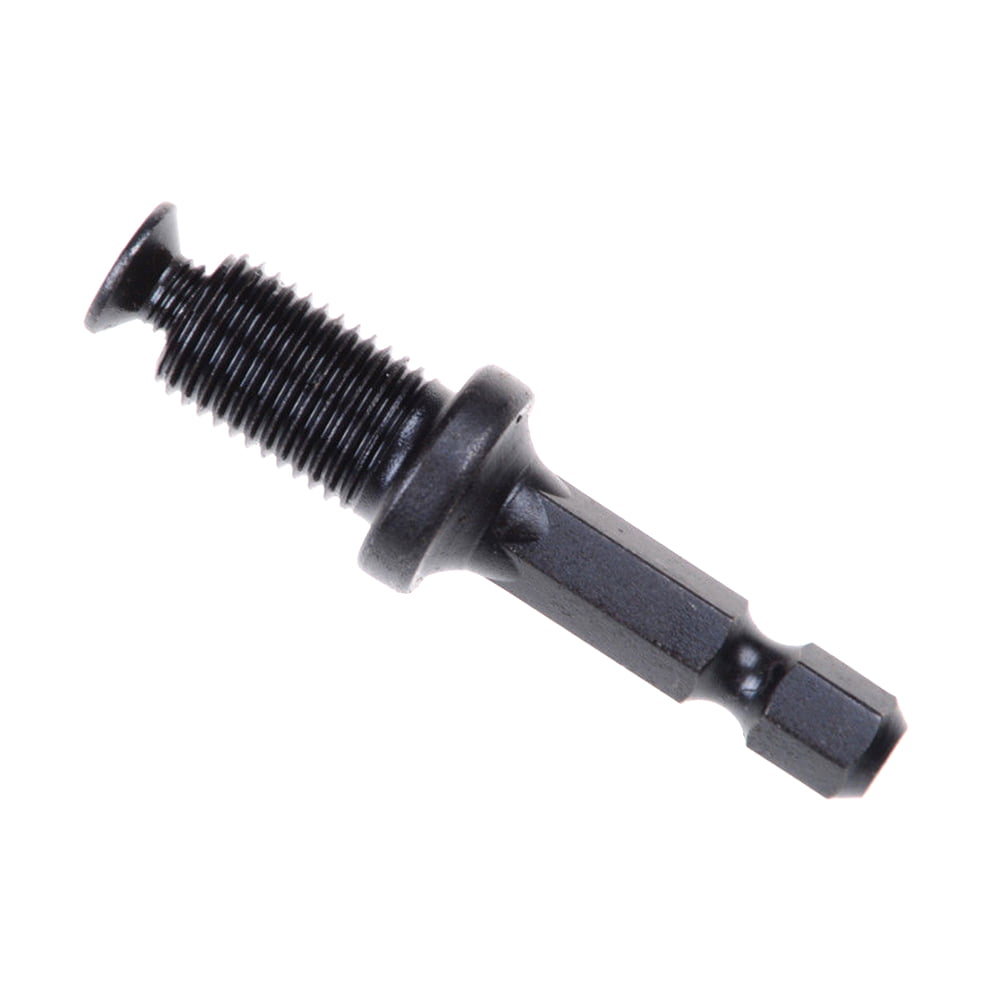1/4"Hex Shank Adapter Male Thread Screw for Drill Chuck 6、10、13mm 3/8"-24UNF 