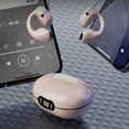 thumbnail image 5 of Open-Ear Bluetooth Headphones & 32GB MP3 Player, IP68 Waterproof, Bone Conduction Headphones, Secure Fit for Workouts, Running and Swimming, Built-in Microphone, App(Pink), 5 of 7