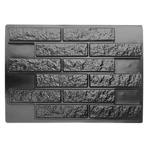 Concrete Mold DIY Flagstone Durable Mold Recyclable Wear Resistant ABS Plastic Paths Stone Patio Pavers for Garden Walkway