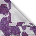 thumbnail image 3 of Ambesonne Victorian Kitchen Curtains, Allium Flower Petals, 55"x45", Purple White, 3 of 3