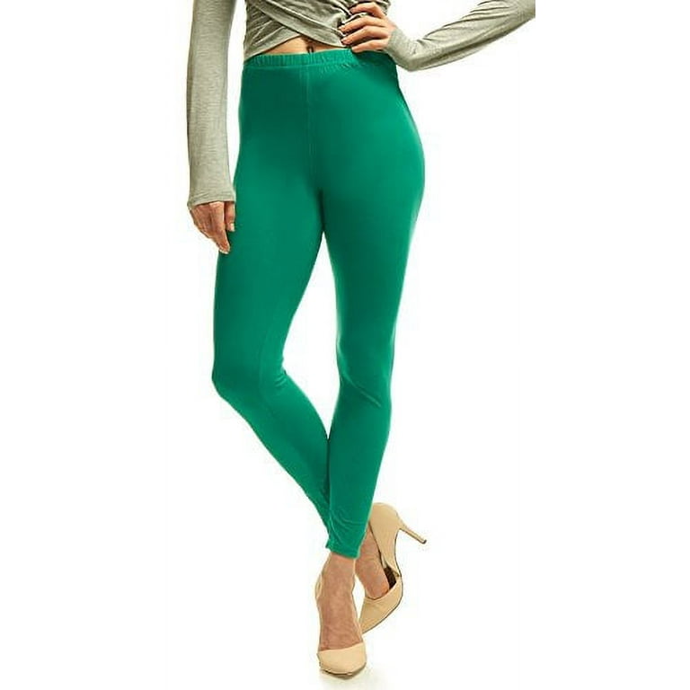 Buttery Soft Capri Leggings Yoga Waist - Green – Lush Moda Boutique