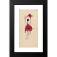 thumbnail image 2 of Will R. Barnes 9x14 Black Modern Framed Museum Art Print Titled - 15-Chrysanthemums (Red) (1919 - 1920), 2 of 5