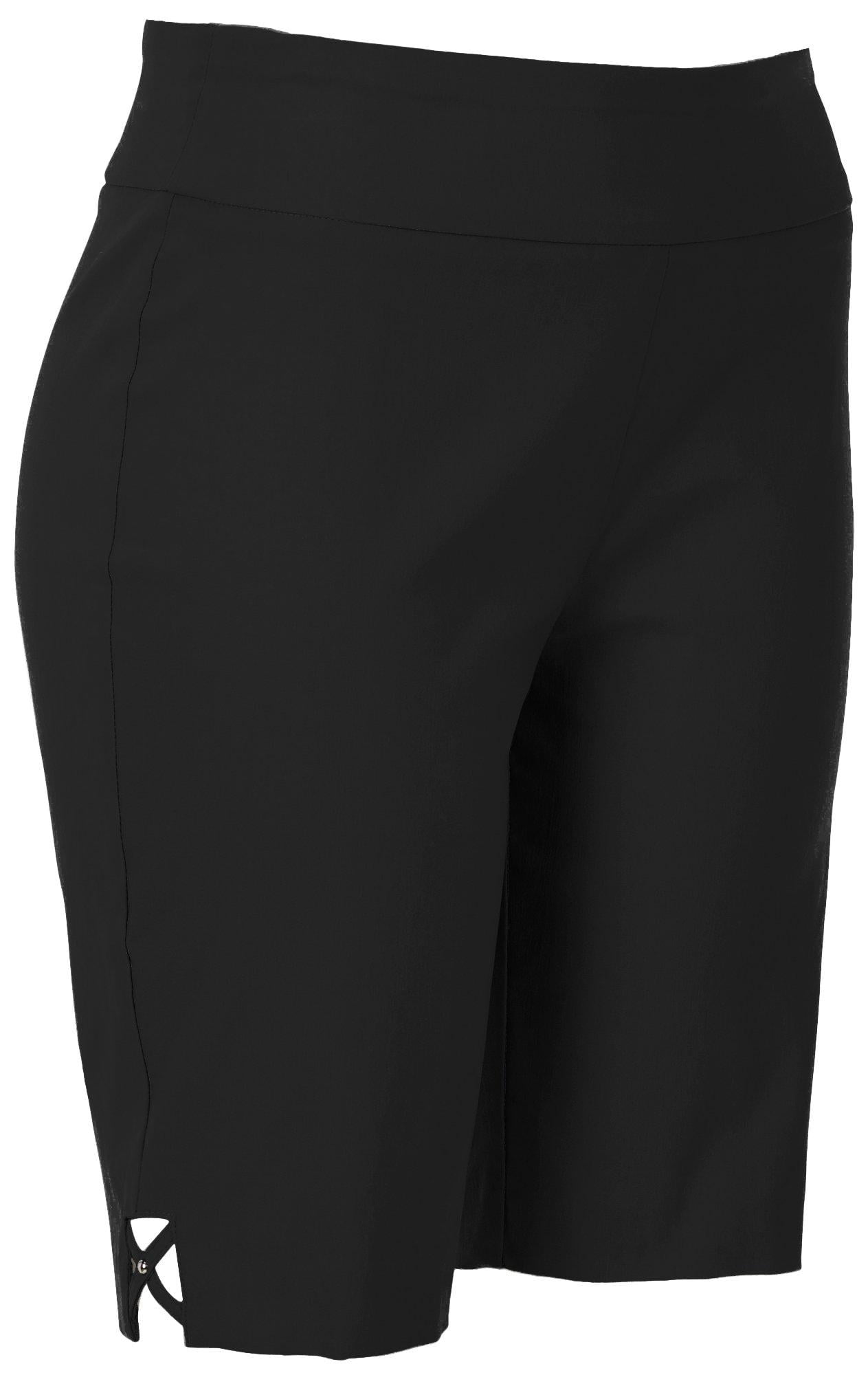 Counterparts Womens Fresh Styling Bermuda Shorts 14 Black - Walmart.com