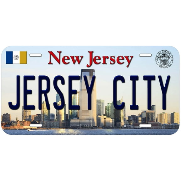 Jersey City NJ TAG02 Novelty Car Auto License Plate