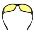 thumbnail image 4 of BiFocal Black Sunglasses With Yellow Night Driving Lens - 100% UV Protection. Bi-focal Reading Glasses Reader, 4 of 5