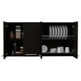 thumbnail image 5 of Newboti Furniture Sitka Wall Cabinet, Two Spacious Divisions, Four Doors 48903, 5 of 6