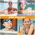 thumbnail image 3 of Masteelf Waterproof Nose Plugs with Strap for Swimming Soft Emulsion Material Antiloss Design Beige 8pcs, 3 of 8