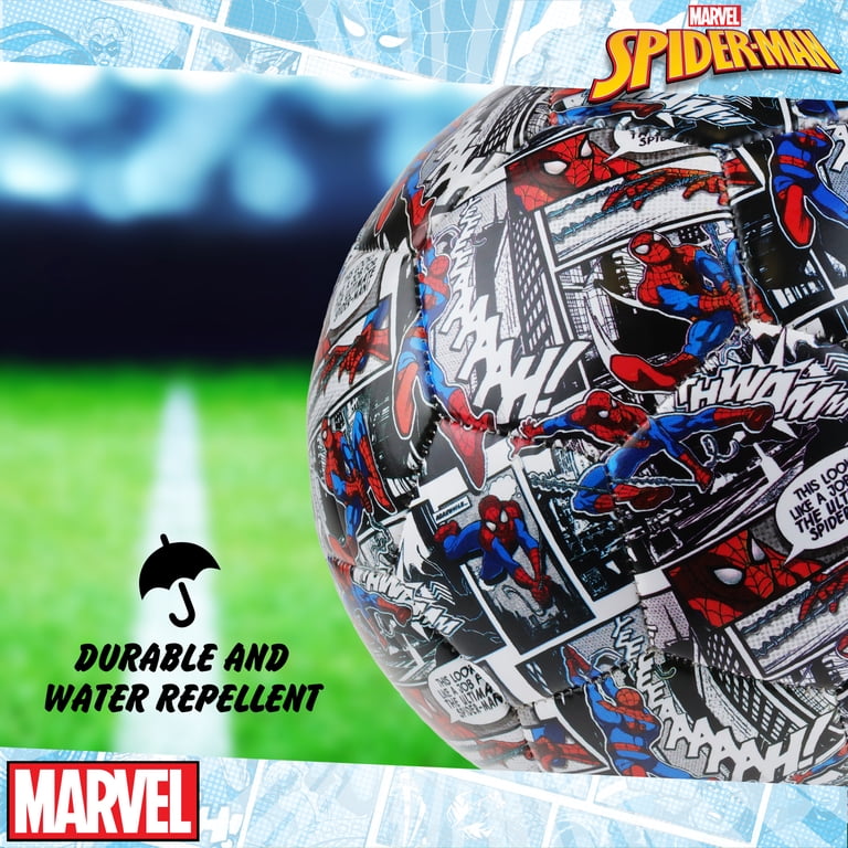 Marvel Spider-Man Comic Soccer Ball, Size 5 - Walmart.com