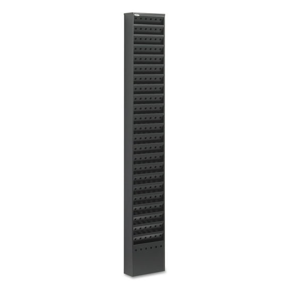 Safco 23-Pocket Steel Magazine Rack in Black