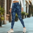 thumbnail image 4 of Renewold Sea Turtle Navy Blue Pocket Yoga Pants for Women Tummy Control Active Yoga Pants Butt Lifting Stretchy Comfy Leggings Sportswear Running Tights Ankle Leggings, XL, 4 of 8