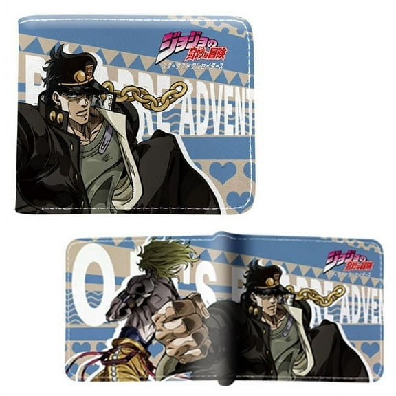 Jotaro Kujo Style A - Jojo's Bizarre Adventure 4x5" Bi-Fold Wallet
