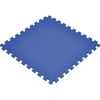 Norsk 24 sq ft Interlocking Foam Floor Mat, 6-Pack, Blue