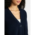 thumbnail image 5 of No Boundaries Cropped Knit Cardigan, Women's XXS-XXL, 5 of 6