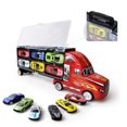 thumbnail image 4 of Children Pull Back Cars Container Car Storage Box Combination Set For Kids Boys Girls ( Small Car Color Random ), 4 of 8