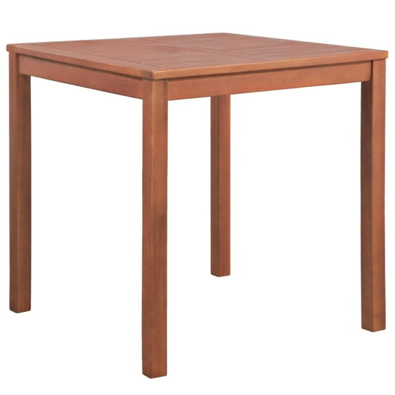 vidaXL Garden Table 31.5"x31.5"x29.1" Solid Acacia Wood