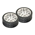 thumbnail image 5 of 4Pack 1/8 Short Course Rubber Tire for HSP Model Replacements Black, 5 of 5
