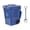 Blue, variant on Yellow Funny Ceramic Mug Trash Bin With Lid Recycling Coffee Cup For Office Desk Home Decor
