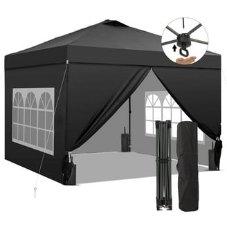 Coleman Sun Shelter 10x10 Canopy with Sunwall UV Protection Gray