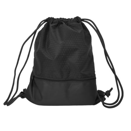 Drawstring Bag Sports Gym String Backpack Waterproof Cinch Sack Sackpack