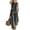 Dark Gray, variant on Women's Summer 2 Piece Outfits,Two Piece Linen Set Sleeve Crop Tops And Palazzo Pants Flowy Pants And Top Set Gray S