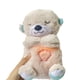 thumbnail image 4 of Baby Breathing Bear Baby Soothing Otter Plush Doll Toy Baby Kids Soothing Music Sleeping Companion Sound and Light Doll Toy Gift, 4 of 4